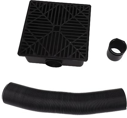 Kit Flessibile per Lavabo di Estensione per Grondaia in PVC, Forte compatibilità, Soluzioni di Drenaggio, Facile Installazione