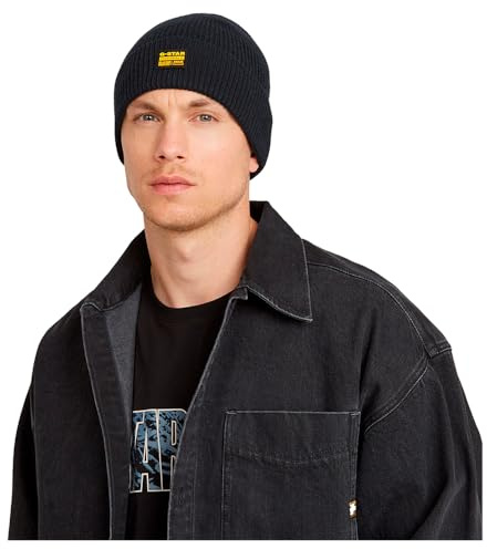 G-Star Herren Geffo Long Beanie, Blau (Legion Blue D25511-D784-862), PC