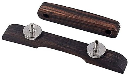 BESTonZON 4 Saitiger Gitarrensteg Für Mandoline Höhenverstellbarer Gitarrensteg Aus Palisander Gitarrensteg Aus Palisander Steg Für Mandoline
