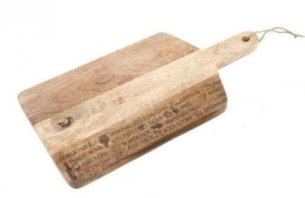 Marco Paul Engraved Wooden Chopping Board Dishwasher Safe Bamboo Cutting Board for Kitchen Fruits Vegetables Bread Charcuterie Boards Craving Wood Board Serving Platter