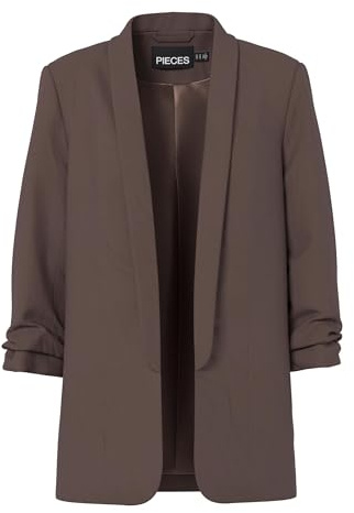 PIECES Femme Blazer 3/4 Pcbosella Noos BC, Hot Fudge, XXL EU
