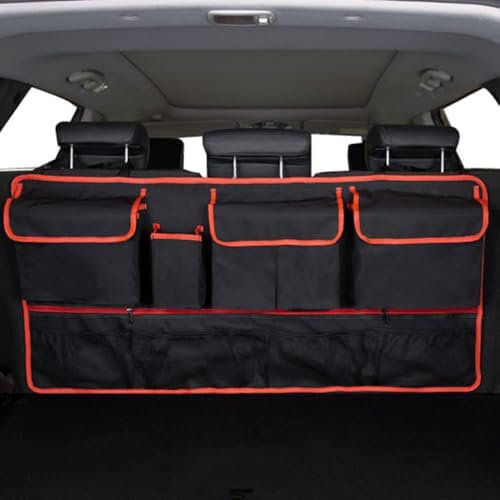 TYREEDE Kofferraumtasche Auto, für FIAT 500L Trekking/Cross 2013-2018 Kofferraum Auto Aufbewahrungstasche Aufbewahrungstasche Für Die Rückenlehne Eines Autos,A