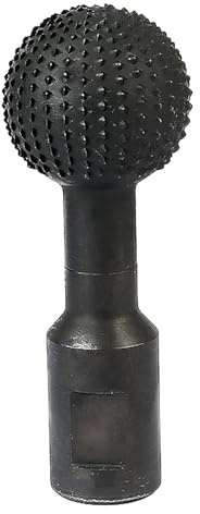 Uqezagpa Broca giratoria esférica para carpintería, cabezal de molienda giratorio, fresa giratoria, tallado de metal, broca de perforación para ángulo