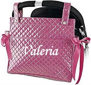 Danielstore- Bolso Talega Lactancia Personalizada Plastificada para Carro- Capazo bebe Elige tu color