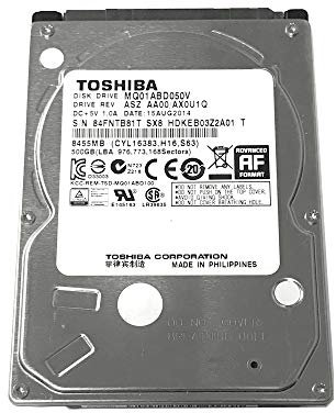 Toshiba MQ01ABD050V - Hard disk portatile SATA, 500 GB, 5400 rpm, cache da 8 MB, per PC portatile