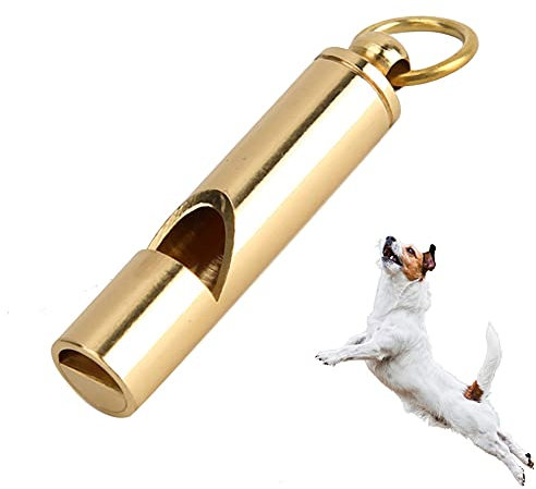 Hundepfeife Hunde Trainingspfeife Hunde Vögel Metall Trainingspfeife Aluminium Hundepfeife für Gehorsam und Rückruf
