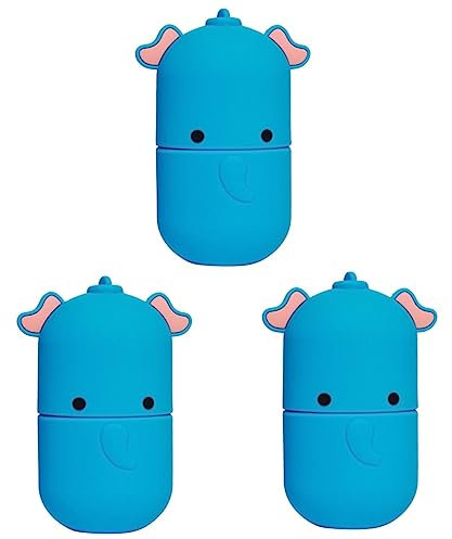 minkissy 3pcs Silicone Face Ice Mold and Facial Roller Tool for Facial Care Relieve Puffiness Reduce Swelling for Daily and Makeup Prep