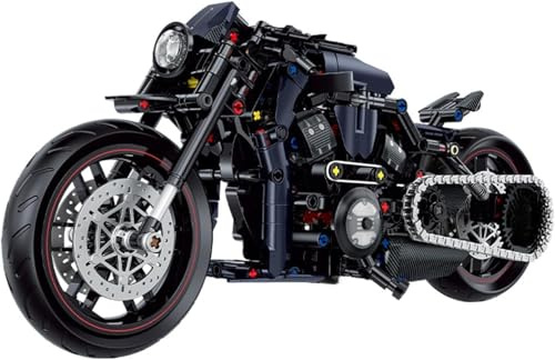 CIJINAY Set di mattoncini da costruzione per Night Luther, 623 mattoncini per modellini di moto, MOC, supermoto, giocattolo regalo per bambini e adulti