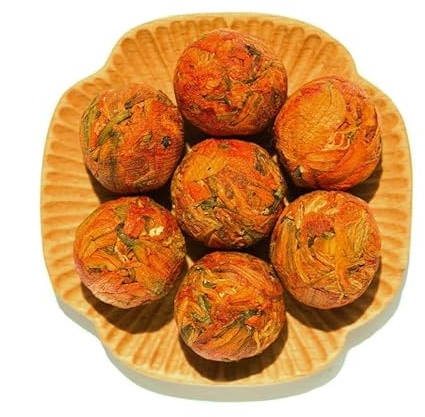 Infusion Boules de fleur de Lys,Sans théine, sans additif ni conservateur, 100% naturel,