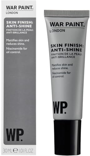 War Paint Skin Finish Anti Shine Primer - Skin Smoothing Primer for Use With Foundation, Concealer & More - Vegan & Cruelty-Free (30ml)