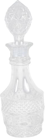 SOIMISS Decantador Vidrio Whisky Creativo Botella Con Diseño Elegante Para Licor Alcohol y Vino Uso Doméstico y Regalo