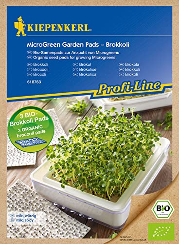 Kiepenkerl 618763 MicroGreen Garden Pads Brokkoli (Keimsprossen)