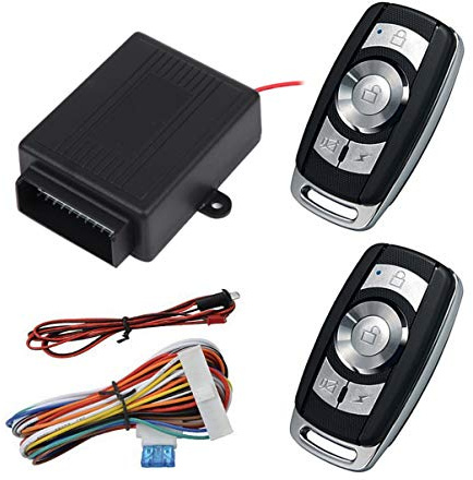 Garneck Universal Car Remote Starter, Car Alarm Remote for Vehicle Door Lock Kit, Car Central Locking Keyless Entry System Car Alarm