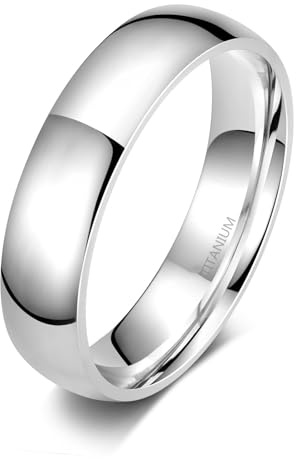Zakk Ring för kvinnor och män, 2 mm, 4 mm, 6 mm, titan, polerade smala ringar, förlovningsringar, vigselring, bröllopsringar