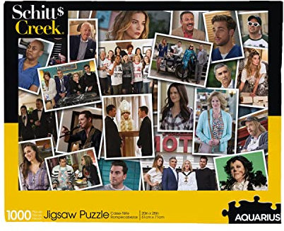 NMR Distribution 65402 Schitt's Creek Collage 1000 pc Jigsaw Puzzle, Multcolor