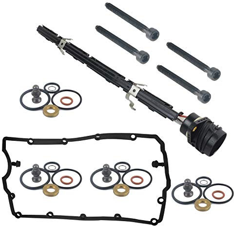 NICEKE Juego de cables de boquilla de bomba, kit de arnés de cableado del inyector AXB AXR AJM Anu 1.9 2.0 TDI 038971600