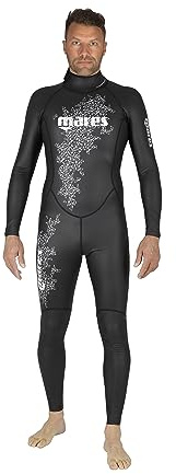 Mares Steamer HORIZON 0.5 Schwarz Unisex-Erwachsene Neopren Langarm 0.5 mm Tauchen Schwimmen