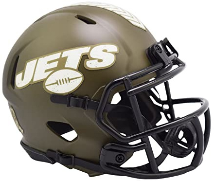 Riddell Speed Mini Fotbollshjälm SaluTE New York Jets