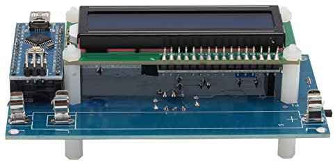 LOCADENCE Geigerzähler Kit Modul, USB LCD Display Geigerzählerteil, Eingebauter Akustischer und Visueller Alarm für die Erkennung Nuklearer Strahlung