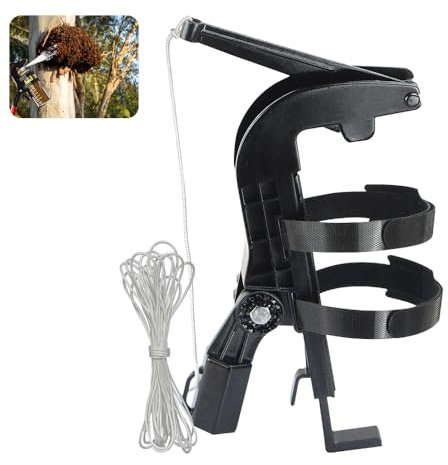 WDKXCN Spraydosen Verlängerung sstangen Adapter, Sprühstange mit Großer Reichweite für Aerosoldose, Sprühkopf Spraydose, Einstellbarer Sprühalter-Adapter für Wespenspray, Bienenspray, Schwarz