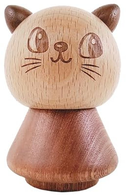 Generico Zahnstocherhalter aus Holz - Zahnstocherspender | Zahnstocherspender aus Holz | Zahnstocherbox aus Holz | Zahnstocherspender aus Holz | Spender für Zahnstocher