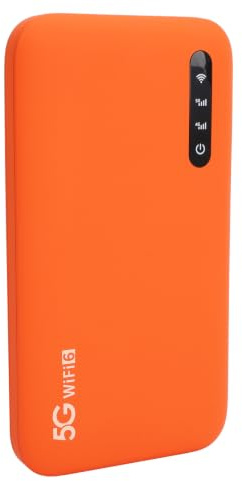 Tosuny Reise-WLAN-6-Router 5G-Hotspot |Dualband, SIM-Karte, 6100 MAh, 16 Geräteunterstützung
