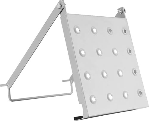 WORHAN Étagère de travail pliable stable pour échelle Accessoires d'échelle en acier galvanisé LSH30