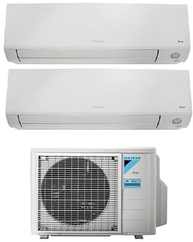 Daikin 2AMXM50M+ATXM35A+ATXM35A Climatizzatore Dual Split 12000+12000 Btu, Inverter, Modello 2025, Wifi Incluso, Controllo Con App, Classe A+++/A++