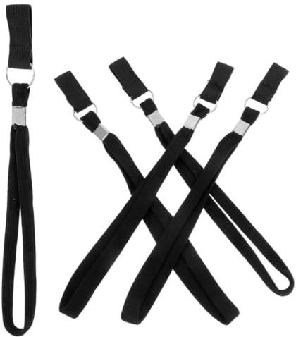 UKCOCO 5pièces Dragonne pour Canne De Marche Lot de Anti-Perte Adaptée à Bâtons De Randonnée Et Autres avec Boucles Sécurisées Facile à Attacher