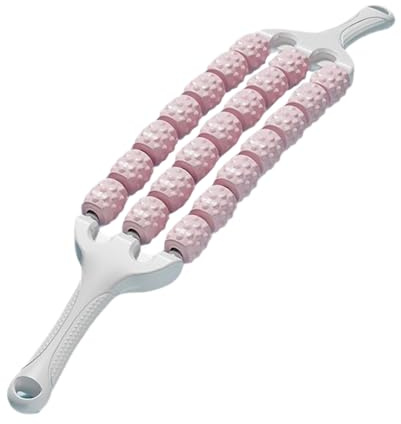 Niesel Rouleau musculaire pour les jambes, rouleau de massage des fascias ergonomique pour la régénération musculaire, soin des articulations, appareil de fitness pour l'entraînement, les pieds, le