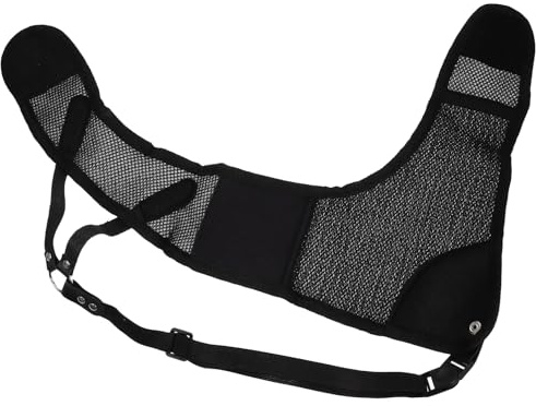 Mikikit Protection Thoracique Respirante en Nylon pour Tir à L’Arc Ajustable Légère et Résistante à L’Usure Accessoire Sport Chasse à L’Arc 1 Pièce Confort pour Archers