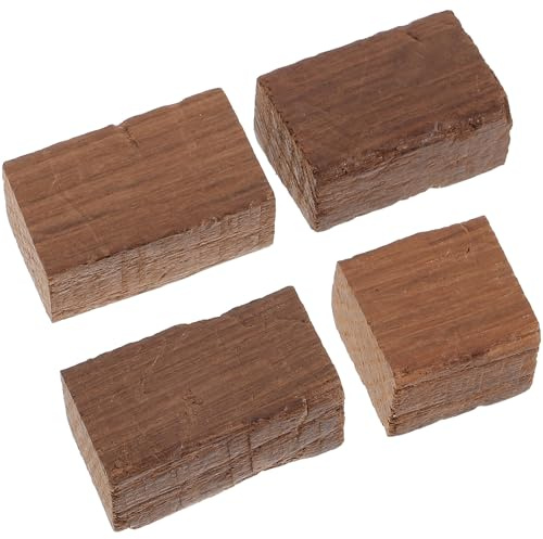 Healeved Copeaux de Bois de Chêne Marron 50g pour Vinification Maison Facile à Utiliser Forme Aléatoire pour Bar et Cafés