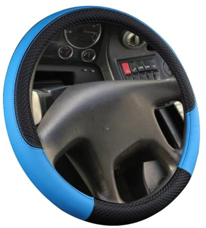 Auto Lenkradbezug PU-Leder-Lenkradbezüge Für Auto Bus LKW 36 Cm 38 Cm 40 Cm 42 Cm 45 Cm 47 Cm 50 Cm Durchmesser Auto-Lenkradbezug(36cm)