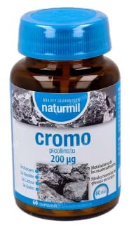 Pack de 3 - Picolinato de Cromo de Alta Biodisponibilidad Orgánica (60 Comprimidos) – Suplemento Dietmed para Regular los Niveles de Glucosa – Lote de 180 Pastillas