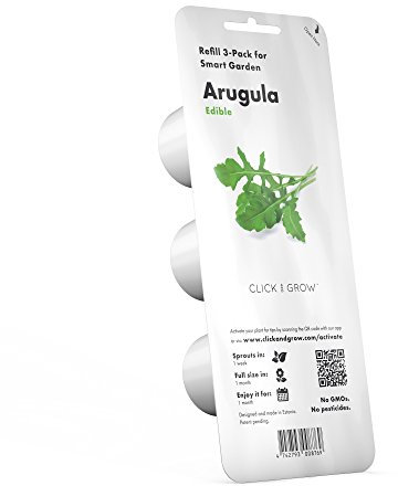 Emsa M52616 Click & Grow Substratkapsel Rucola, Nachfüllpackung für Smart Garden, 3er-Set