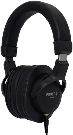 PHONON SMB-03 Subtonic Studio Monitor Basic Kopfhörer für professionelle Studio und Musiker DJs