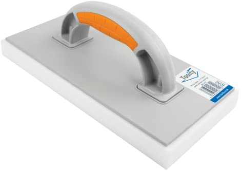 Toolty PVC Sponge Float - 280 x 140mm - Dense Sponge - for Brick, Concrete, Stucco, Tile and Wallpaper - DIY - TLTY-3679