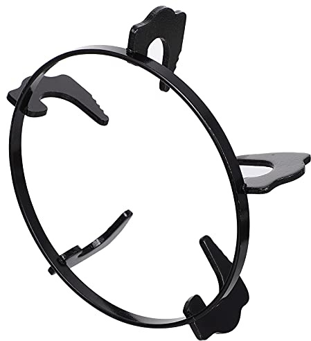 Cabilock Support De Cuisinière À Gaz Épais Rond en Fonte Galvanisée Résistant À La Chaleur pour Cuisinière De Cuisine Ménagère 9.06X9.06X2.56 Pouces