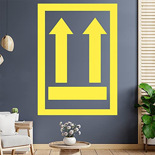 Nicht stürzen - Oben Wandtattoo Wandaufkleber Wall Sticker - Dekoration, Küche, Wohnzimmer, Schlafzimmer, Badezimmer