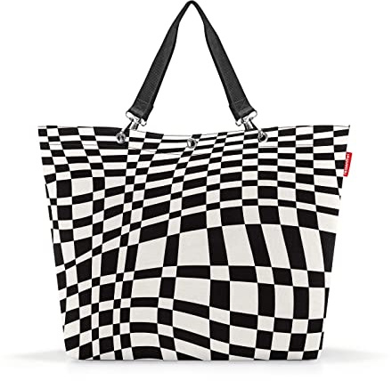 reisenthel shopper XL op-art – Geräumige Shopping Bag und edle Handtasche in einem – Aus wasserabweisendem Material