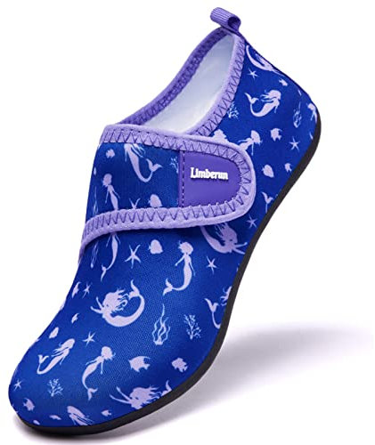Limberun Wasserschuhe Kinder Badeschuhe Kinder wassersocken Kinder neoprenschuhe Kinder mädchen Jungen Meerjungfrau Meerjungfrau 210