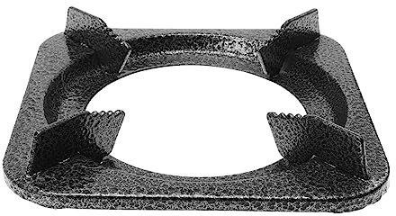 DOITOOL Anillo De Soporte Para Wok Para Estufas a Gas Rejilla De Hierro Fundido Para Quemadores De Cocina Soporte Antideslizante Para Ollas Y Sartenes 7.00 X 7.00 X 1.37 in