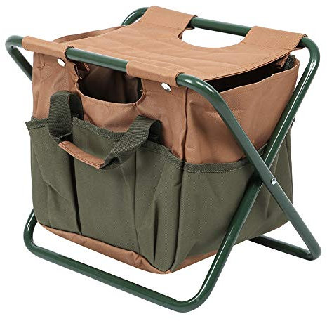 BEIJIALY Klappbarer Campingstuhl, Hocker, Tragbarer Klappstuhl, Campinghocker mit Aufbewahrungstasche, Outdoor-Campingstuhl für Drinnen und Draußen, Angeln, Reisen, Strand, Grillen
