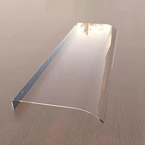 Vordach für Haustür Veranda-Überdachung, Außenmarkise, Terrassenmarkisen, transparente Fenstertür-Überdachung, Vordach-Markise, Außenmarkise, Gartenüberdachung, Polycarbonat-Türüberdachung, Dach-Rege