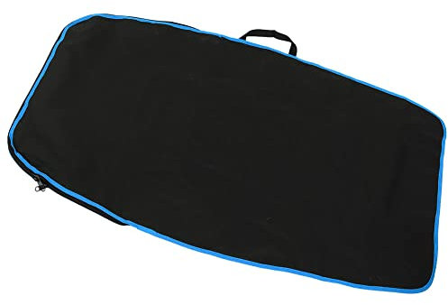 Gonetre Wassersport Surfbrett Bodyboard Abdeckung Polyester Tragetasche Surfen Zubehör (schwarzes Tuch blau gestreift)