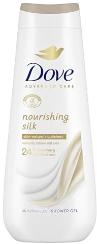 Dove Advanced Care Gel de Ducha Seda Nutritiva Hidratantes Naturales 600ml