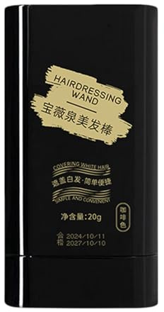 Copre i capelli grigi | colorante per capelli istantanea con pettine integrato, pettine temporaneo per la tintura dei capelli | Stick 20 G altamente pigmentato