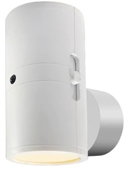bergxperten Plugify One Stecker Lampe mit Dämmerungssensor, Zuschaltbare Auf- und Abwärts Beleuchtung, Warmweißes Nachtlicht für Flur Treppe Schlafzimmer Küche