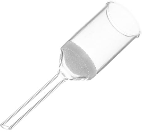 FELTECHELECTR Embudo de Laboratorio de Vidrio con Núcleo de Arena Filtración y Separación Líquido-sólido Experimentos Químicos