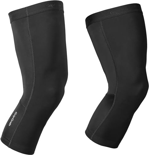 GripGrab PACR Frühling Herbst Übergangs Fahrrad Knielinge Radsport Herren | Atmungsaktive Kniestulpen für Rennrad, Gravel & MTB mit PFC-freier DWR-Beschichtung & rutschfesten Bündchen, auch für Damen